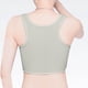 thumbnail image 5 of Moda compresión pecho carpeta mujeres sin mangas chaleco sólido corto camisetas sin mangas Pompotops  lopia987462, 5 of 9