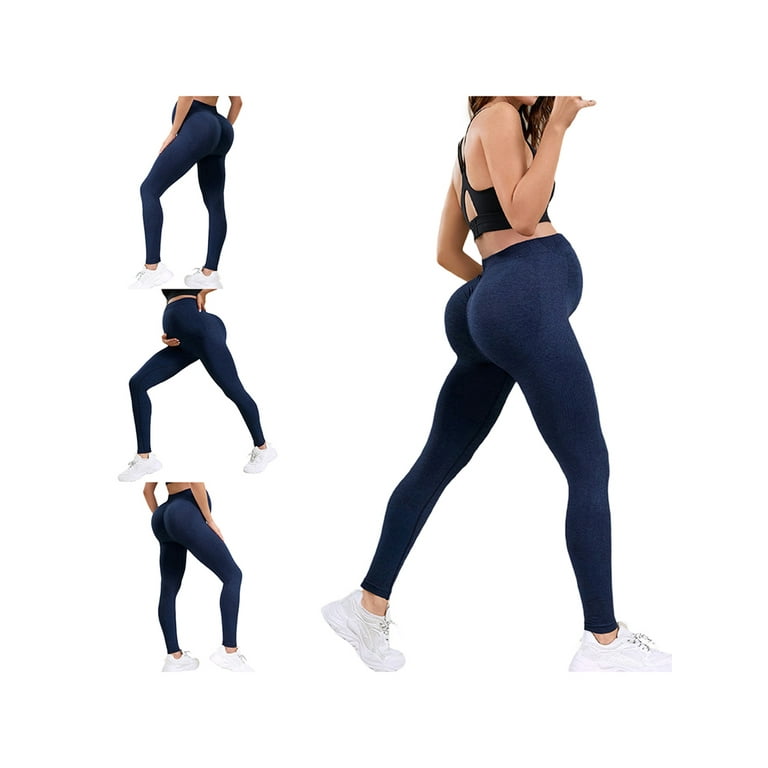 ELF Maternity Leggings over the Belly Solid Color Soft Pregnancy Yoga Pants  for Women Athletic Workout Active Wear 