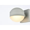 thumbnail image 3 of Living District LDOD4011S 350 Lumens Raine Applique Murale LED Intégrée, Argent, 3 of 3