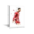 thumbnail image 2 of Póster sobre lienzo TISHIRON Football Star CR7, 40 x 60 cm, 2 of 7