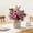 Pink, variant on Artificial Flowers Daisies ,Artificial Plants Indoor, UV Resistant Silk Fake Wildflowers ,for Decoration Wedding Home Garden,11.81x5.91inch，(Red)