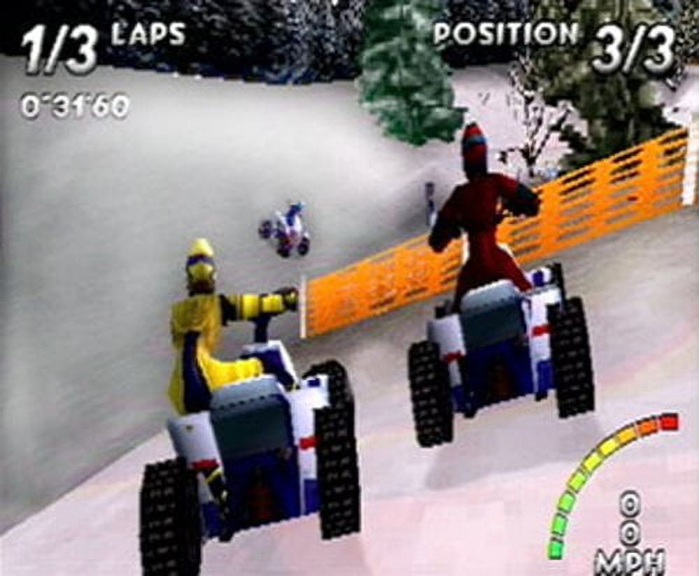 【中古】 ATV：クアッドパワーレーシング PS LOT Atv Quad Power Racing+HARDCORE 4X4 Sony PlayStation 1