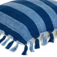thumbnail image 3 of Parkland Collection River Transitional Blue Throw Pillow, 3 of 6