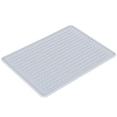 thumbnail image 3 of Silicone Pad, Draining Rack Mat, Foldable Heat-Resistant 2 Holes Dishwasher Safe Soft Texture For Kitchen Quick Cleaning 2 Hole Drain Rack Mat, 3 of 8