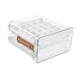 thumbnail image 5 of Soporte para huevos de doble capa perfecl contenedor de almacenamiento transparente organizador apilable reutilizable 32 huevos, 5 of 7