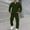 Army Green, variant on Mens Tracksuit 2 Piece Fleece Sweatsuit for Men Athletic Full Zip Tracksuit Jacquard Jogging Set Jackets And Pants Outfit Athletic Jogging Fall Winter Tracksuit