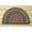Burgundy/Blue/Gray, variant on Capitol Importing  Burgundy-Mustard-Ivory - 20 in. x 30 in. Oval Braided Rug