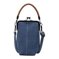 thumbnail image 4 of Bolso bandolera de mezclilla, bolso tote moderno para mujer, ideal para , ir al trabajo, actividades al libre y compras., 4 of 8