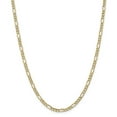 thumbnail image 1 of 14K Yellow Gold 4.40mm Semi-Solid Figaro Chain 20 Inch, 1 of 5