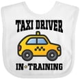 thumbnail image 3 of Inktastic Taxi Driver in Training Boys or Girls Baby Bib, 3 of 4