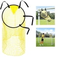 thumbnail image 1 of Red de tiro para entrenamiento de fútbol Red de portería de entrenamiento amarilla (45*60 cm), 1 of 4