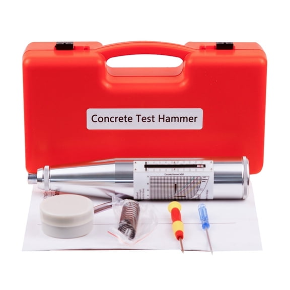 ZC3-A Silver Rebound Hammer For Mortar Sclerometer Zc3 Concrete Test Hammer Sliver Schmidt Hardness Tester ,Power Tools