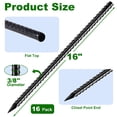 thumbnail image 4 of cyrico 16 inch Rebar Stakes, Heavy Duty 16 Pack Ground Stakes with Chisel Point End, 3/8" Diameter Straight Steel Metal Anchor for Camping, 4 of 7