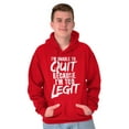 thumbnail image 5 of Funny Unable To Quit Too Legit Unisex Plus Size Hoodie Brisco Brands 2X, 5 of 6