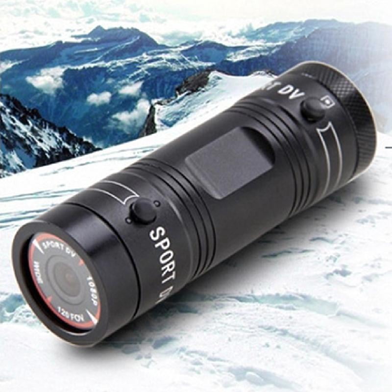Necvior Lightweight 1080P Helmet DVR Outdoor Motorcycle Bike Action Video Camcorder Built-in Motor Camera