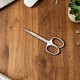 thumbnail image 4 of 1 PCS Small Eyebrow Scissors and Nose Hair Beard Mustache Eyelash Nail Clippers Grooming Scissors for Men Women, 4 of 4