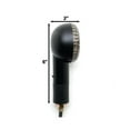thumbnail image 3 of Krator Motorcycle 4 pcs Smoke Round Turn Signals Lights Compatible with Harley Davidson Police FLHP, 3 of 4