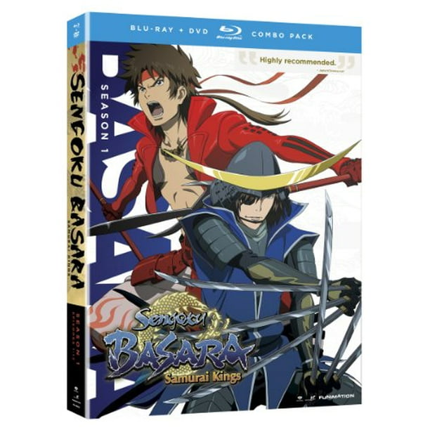 Sengoku Basara Samurai Kings Season 1 Blu Ray Dvd Combo Walmart Com