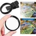 thumbnail image 3 of KONTONTY Mobile Phone Camera Lens Lens Clip Filter Black Plastic 1 Set for Optimal Night Scene Shooting, 3 of 7