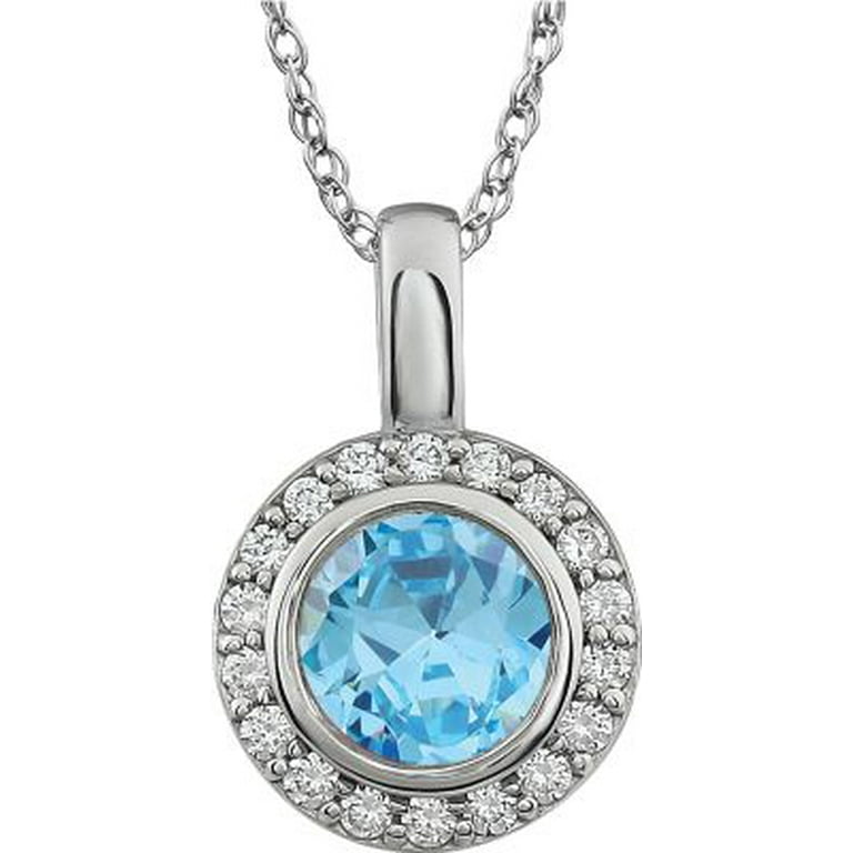Cubic zirconia clearance necklace walmart