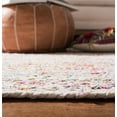 thumbnail image 5 of SAFAVIEH Braided Daphne Geometric Cotton Reversible Area Rug, Ivory/Multi, 3' x 3' Square, 5 of 11