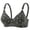 Blackish Green, variant on MEICHEN Wireless Everyday Bra for Women Print Comfort No Underwire Adjustable Strap Full Coverage Tshirt Bras