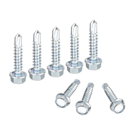 Vis Autoperceuse Tête Hexagonale Zinguée Viswood 4,2 X 16 Mm  Lot De 25 Vis 92417577
