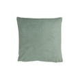 thumbnail image 1 of Desert Fields Mint Green Square Cotton Corduroy Pillow, 1 of 11