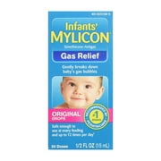 Angle View: Mylicon Infant Drops Anti Gas Relief Original Formula For Babys, 0.5 Oz, 2 Pack