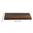 thumbnail image 4 of Herwey Wall Mounted Storage Shelves Floating Shelf Wood Storage Rack Display Organizer for Home Living Room, 4 of 8