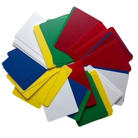 40 Pack Poker Cut Cards - Poker Size Casino Cutting Card in Muti Colors for Poker Texas Hold'em Blackjack Home Games