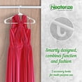 thumbnail image 4 of Neaterize Perchas Para Ropa Pack 50 Blancas - Perchas Plastico - Ganchos Colgar Ropa, 4 of 5