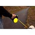 thumbnail image 3 of WIGZI Reflective Gel Retractable Leash, Yellow, Medium, 3 of 6