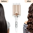 thumbnail image 5 of 5 Barrel Curling Iron,Hair Waver,Ceramic Curling Iron,with ​LCD Temperature Display, 5 of 7