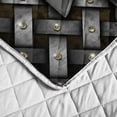 thumbnail image 5 of Viking Doona Cover - Silver Valknut Symbol - Viking Quilt Bed Set Rlt12, 5 of 5