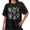 Black-3, variant on UNISHE Women's California Poppy Flower Market Graphic Oversized Short Sleeve T-shirt Floral Casual Washed Tee