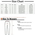 thumbnail image 3 of Chbgutlmr Women Pajama Pants Elastic High Waist Jogger Yoga Pants Wide Leg Cinch Bottom Trousers with Pockets, 3 of 5