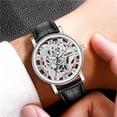 thumbnail image 2 of Willtoo Fashion Men's Leather Alloy Watches Quartz Wrist Watch Business Watches, 2 of 2