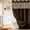 Brown, variant on No Hooks Waffle Weave Shower Curtain with Snap in Liner + an Extra Replacement Liner，Bathroom Curtains Shower Set - 71W x 74H, Hotel Grade, Spa Like Bath Curtain, Pink