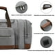 thumbnail image 5 of Litvyak Duffle Bag for Travel, Carry on Bag Travel Bags for Men Canvas Travel Duffel Bags Overnight Weekend Gym Bag Carry On Luggage Bags (Grey+Toiletry Bag), 5 of 8