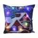 thumbnail image 2 of Christmas LED Pillows Holiday Gifts LED Pillows That Can Flash Or Stay On Two Mode Switching Printed Sofa Pillows Cushions Pillowcases, 2 of 6