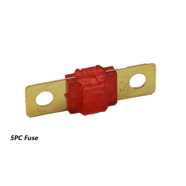 【1Set】 Auto fuse Flat Plate Type 32V Fork Type Bolt Battery Fuse Car Modification Stand 20A 30A 40A 50A 60A 70A - 200A Fuse Box