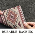 thumbnail image 6 of Pink Boho Tribal Diamonds and Triangles Pattern Door Rugs,Washable Non Slip Door Mats Indoor,Decorative Door Mats,Entry Mat Indoor for Entrance,Bedroom,Kitchen,Bathroom,17"x30", 6 of 6