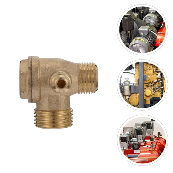 AURARMLET Air Check Valve Stabilize Connection 2Pcs 0.8*0.6*0.4in