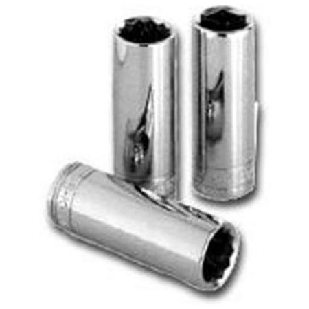 

S K Hand Tools 44706 1/4in. Drive Deep 12 Point Socket 7mm