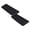 Black*2, variant on Professional Grade Silicone Heat Mat, Curling Iron & Flat Iron Holder for Hot Styling Tools, Protects Countertops from Burns(Black)