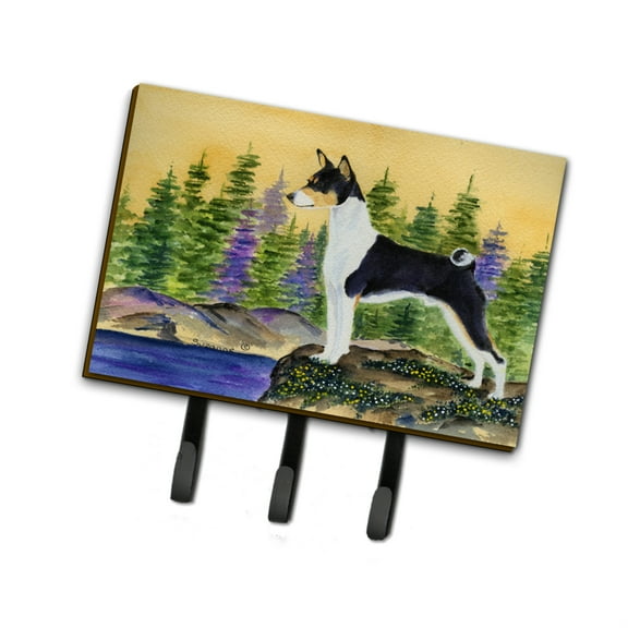 Carolines Treasures SS8201TH68 Basenji Leash Holder or Key Hook, Large, Multicolor