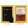 thumbnail image 4 of August Horizon I -Framed Print w/glass-Sunflower Yellow, 4 of 8