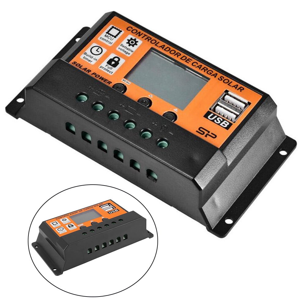 Solar Charge Controller Mppt Solar Panel Regulator Charge Controller Auto Focus Tracking 12/24V 80A
