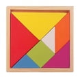 thumbnail image 1 of Tangram Pattern Puzzle Set, Wooden Puzzle Blocks Colorful Tangram Sorting, Tangram Puzzle for Kids, 1 of 5